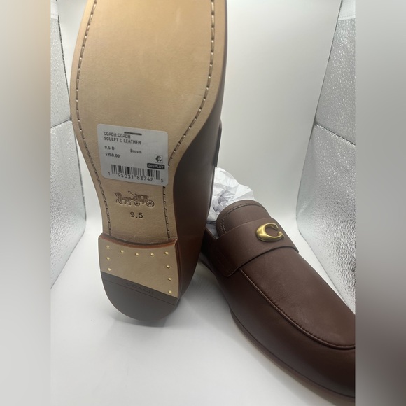Coach Scultped C Logo Loafers - Picture 2 of 3